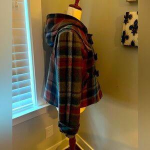 Veronica Beard “Ianna” plaid wool coat!